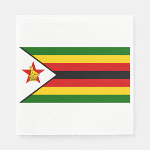 Flag of Zimbabwe Napkin