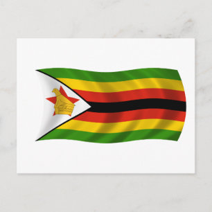 Flag of Zimbabwe Postcard