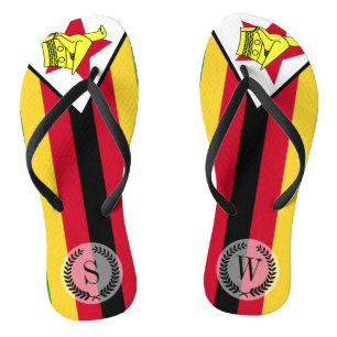 Flag of Zimbabwe Thongs