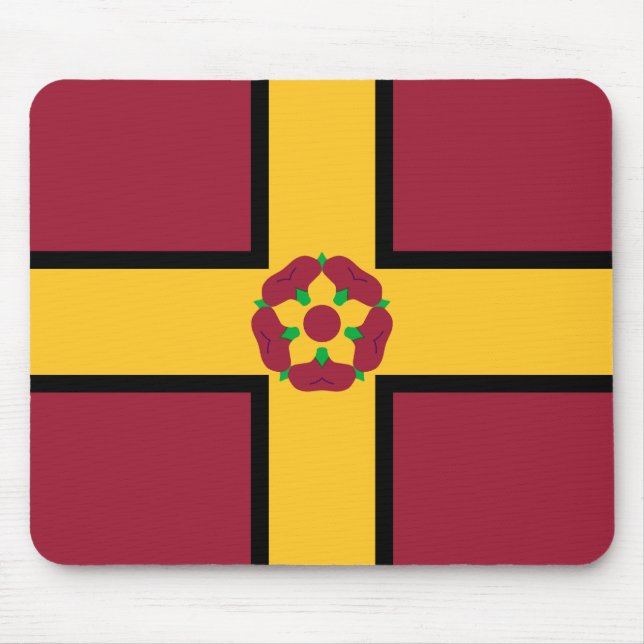 Flag on Northamptonshire Mouse Pad (Front)
