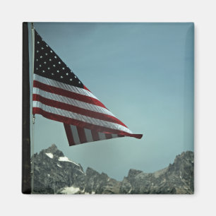 Flag Over Teton Magnet