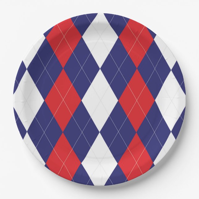 Flag Paper Plate (Front)