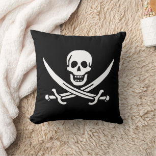 Flag Pirate Jolly Roger Cushion
