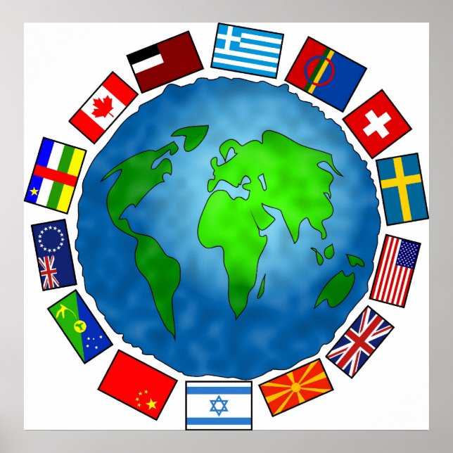 Flag Planet Poster (Front)