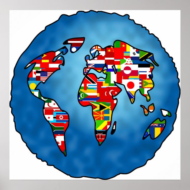 Flag Planet Poster (Front)