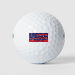Flag-Pledge Golf Balls