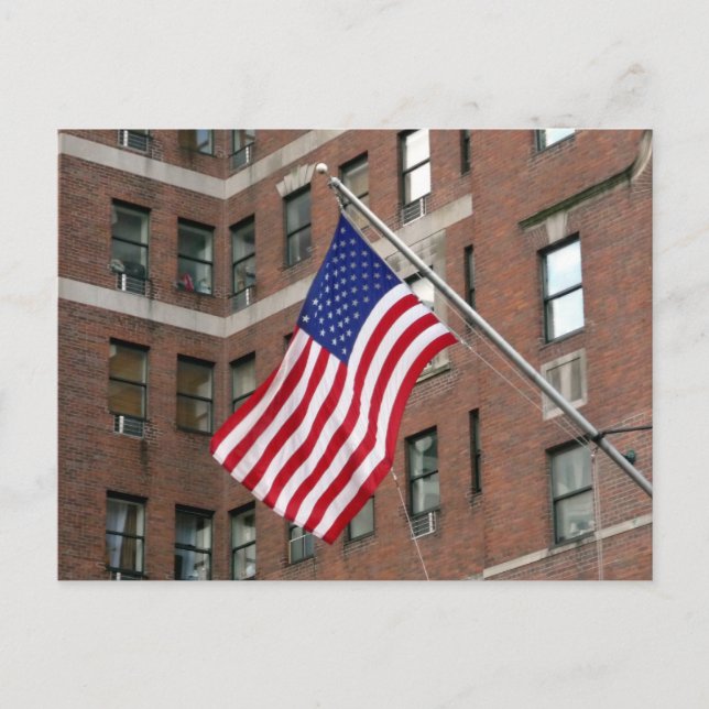 flag pole postcard (Front)