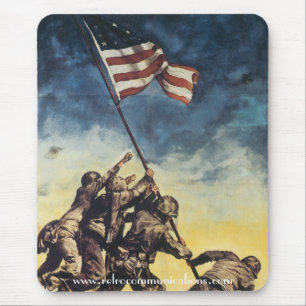 Flag Raising Over Iwo Jima Mouse Pad