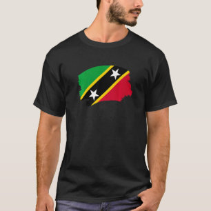 Flag Saint Kitts And Nevis 1 T-Shirt