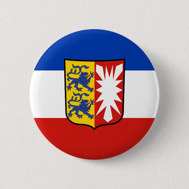 Flag Schleswig-Holstein Pinback Button (Front)