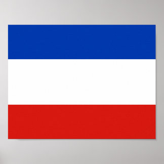 Flag Schleswig-Holstein Poster