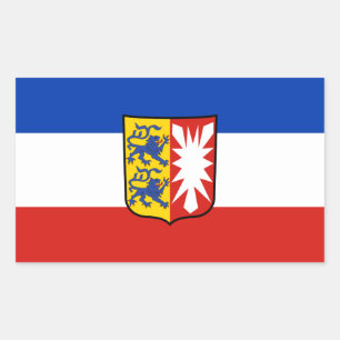 Flag Schleswig-Holstein Rectangular Sticker
