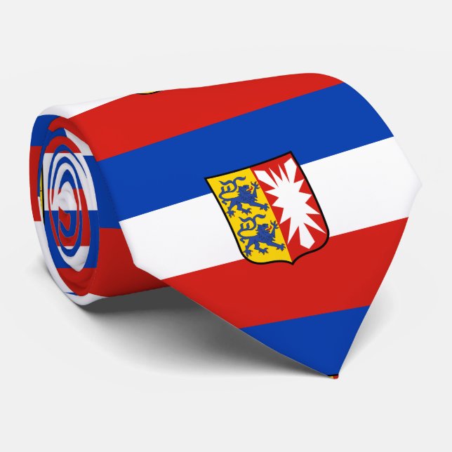 Flag Schleswig-Holstein Tie (Rolled)