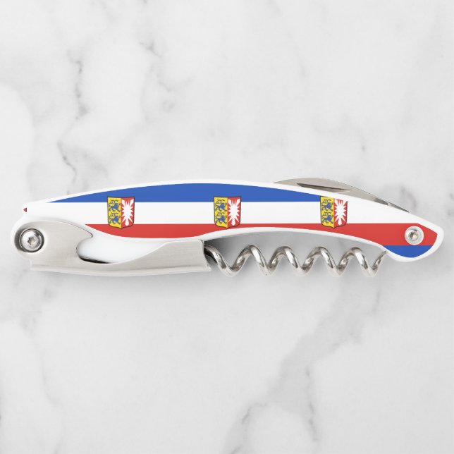 Flag Schleswig-Holstein Waiter's Corkscrew (Front)