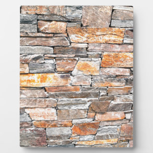 Flag stone plaque