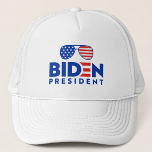 Flag Sunglasses Joe Biden President Election 2020 Trucker Hat