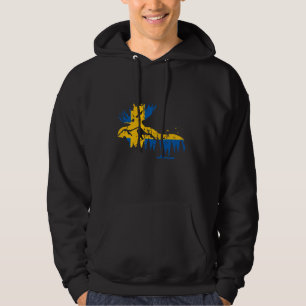Flag Sweden Moose Sweden Hoodie