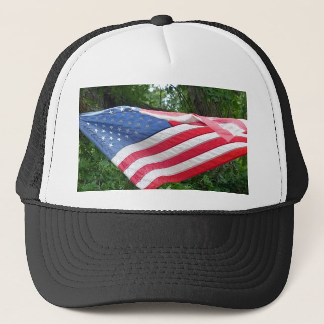 Flag Trucker Hat (Front)