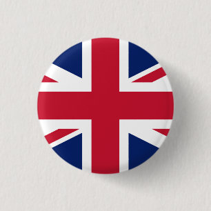Flag United Kingdom 3 Cm Round Badge