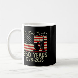 Flag Vintage 250 Years American 1776 2026 250th Us Coffee Mug