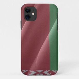 Flag waving of Belarus - iPhone 11 Case