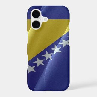 Flag waving of Bosnia and Herzegovina -