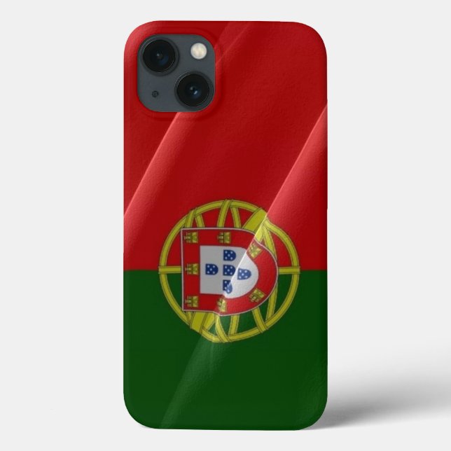 Flag waving of Portugal - Case-Mate iPhone Case (Back)