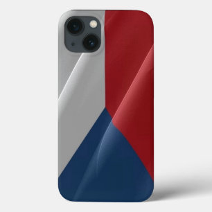 Flag waving of the Czech Republic - iPhone 13 Case