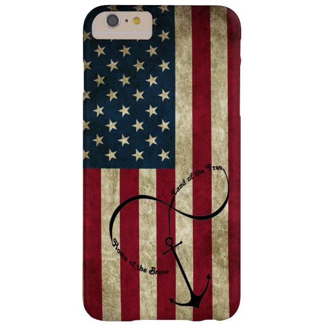 Flag with Infinity Anchor Case-Mate iPhone Case (Back)