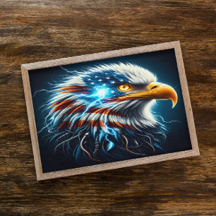 Flagbearer Eagle Poster