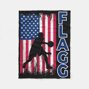 Flagg Basketball Inspire Fan Sports Tank Top_1  Fleece Blanket