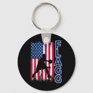 Flagg Basketball Inspire Fan Sports Tank Top_1  Key Ring