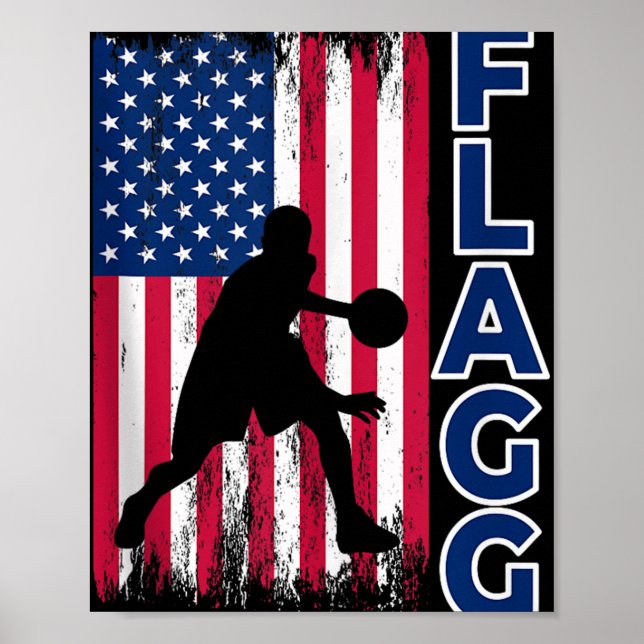 Flagg Basketball Inspire Fan Sports Tank Top_1  Poster (Front)