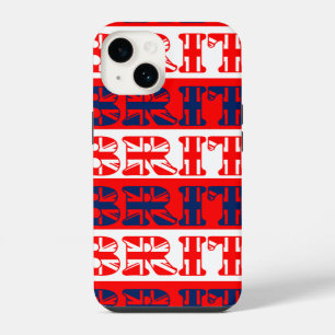 Flagged "Brit" Stripe iPhone Case