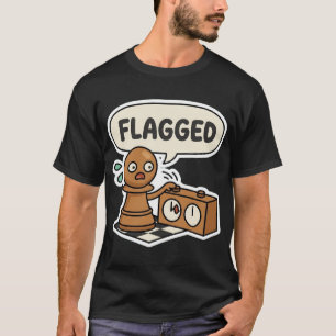 Flagged Funny Chess Player T-Shirt