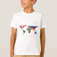 Flagged World - Map of Flags of the World
