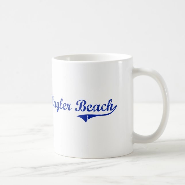 Flagler Beach Florida Classic Design Coffee Mug (Right)