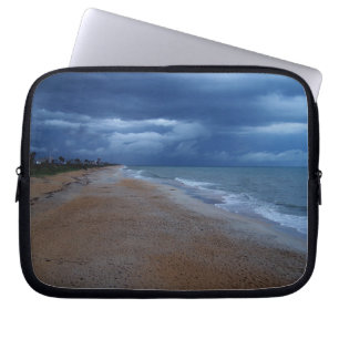 Flagler Beach Shoreline View Laptop Sleeve