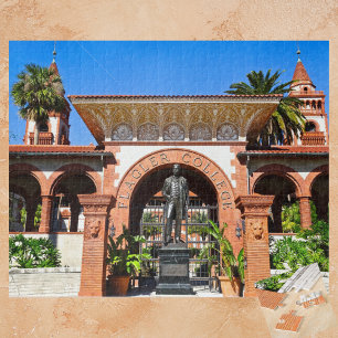 Flagler College St Augustine Florida Henry Flagler Jigsaw Puzzle
