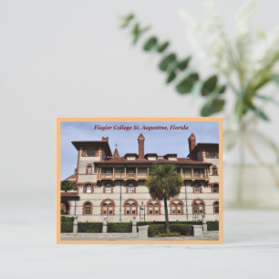 Flagler College St. Augustine, Florida Holiday Postcard