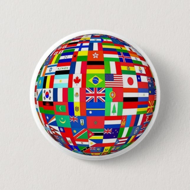 FLAGS 6 CM ROUND BADGE (Front)