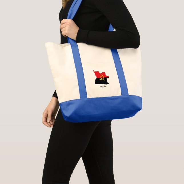 Flags and countries Angola Tote Bag (Front (Product))