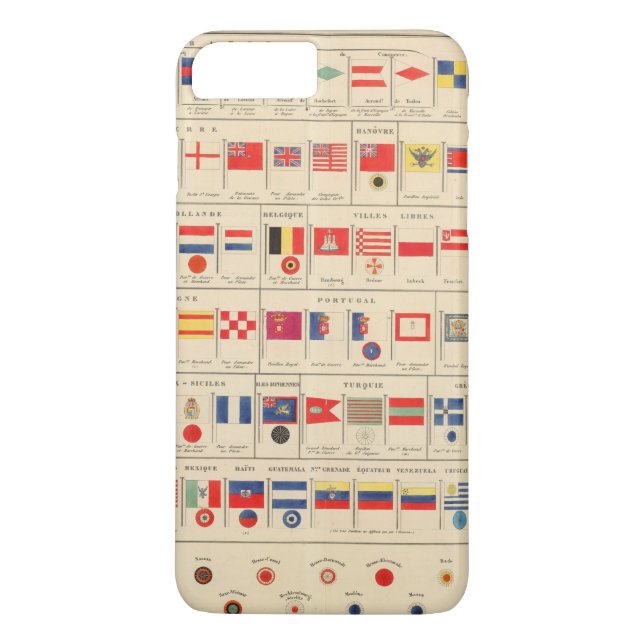 Flags, Badges Case-Mate iPhone Case (Back)