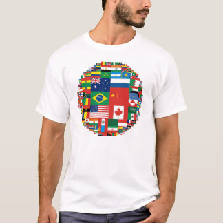 Flags by Land Area T-Shirt