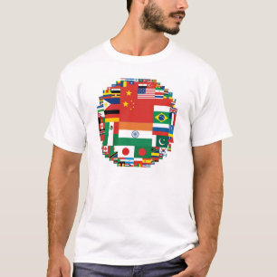 Flags by Population T-Shirt
