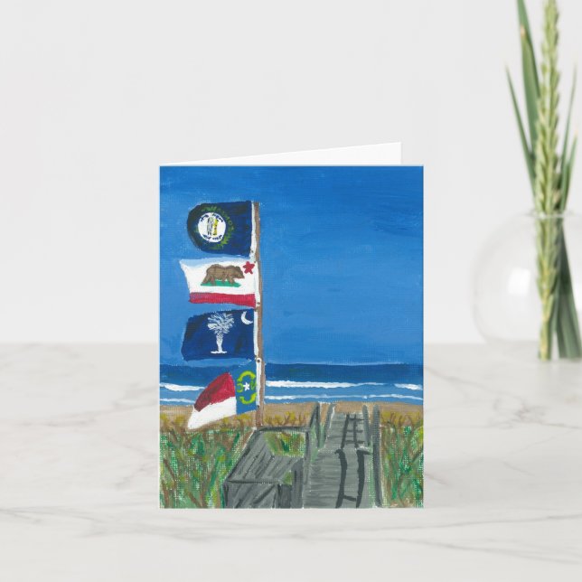 "Flags" Card from Canvas Justice (Front)