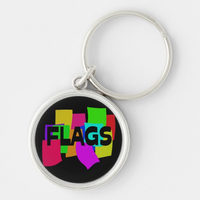 Flags Key Ring (Front)