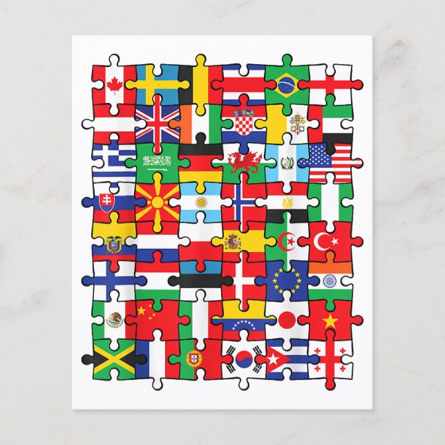 Flags of Countries of the World international flag (Front)