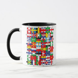 Flags of Countries of the World international flag Mug