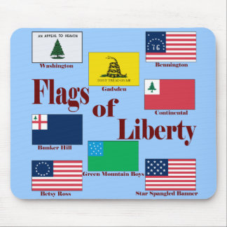 Flags of Liberty Mouse Pad
